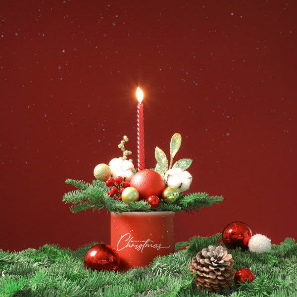 Cozy Candlelight in Box - Chic