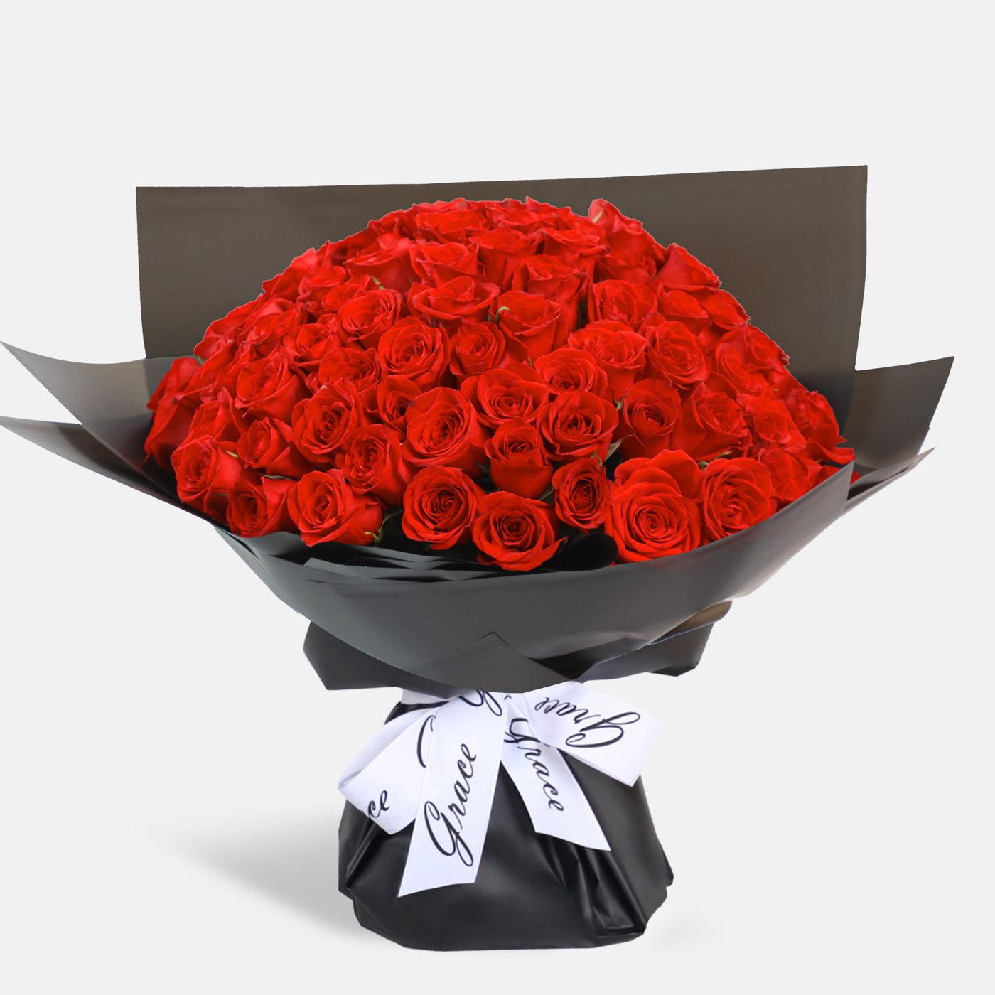 100/101 Red roses Bouquet