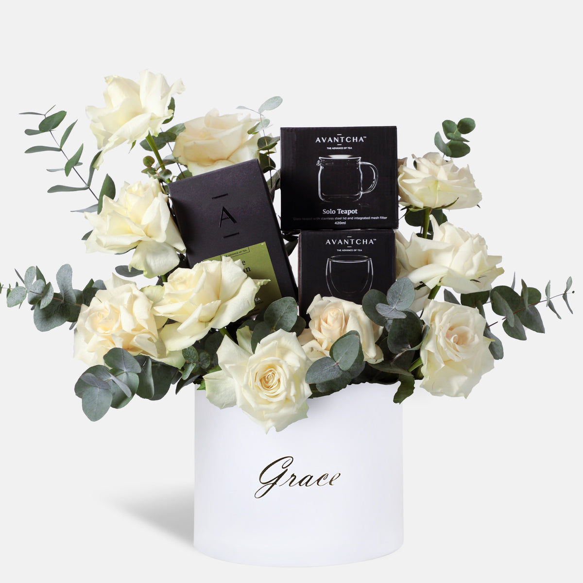 Avantcha Hamper (Teapot, Tea, Glass)