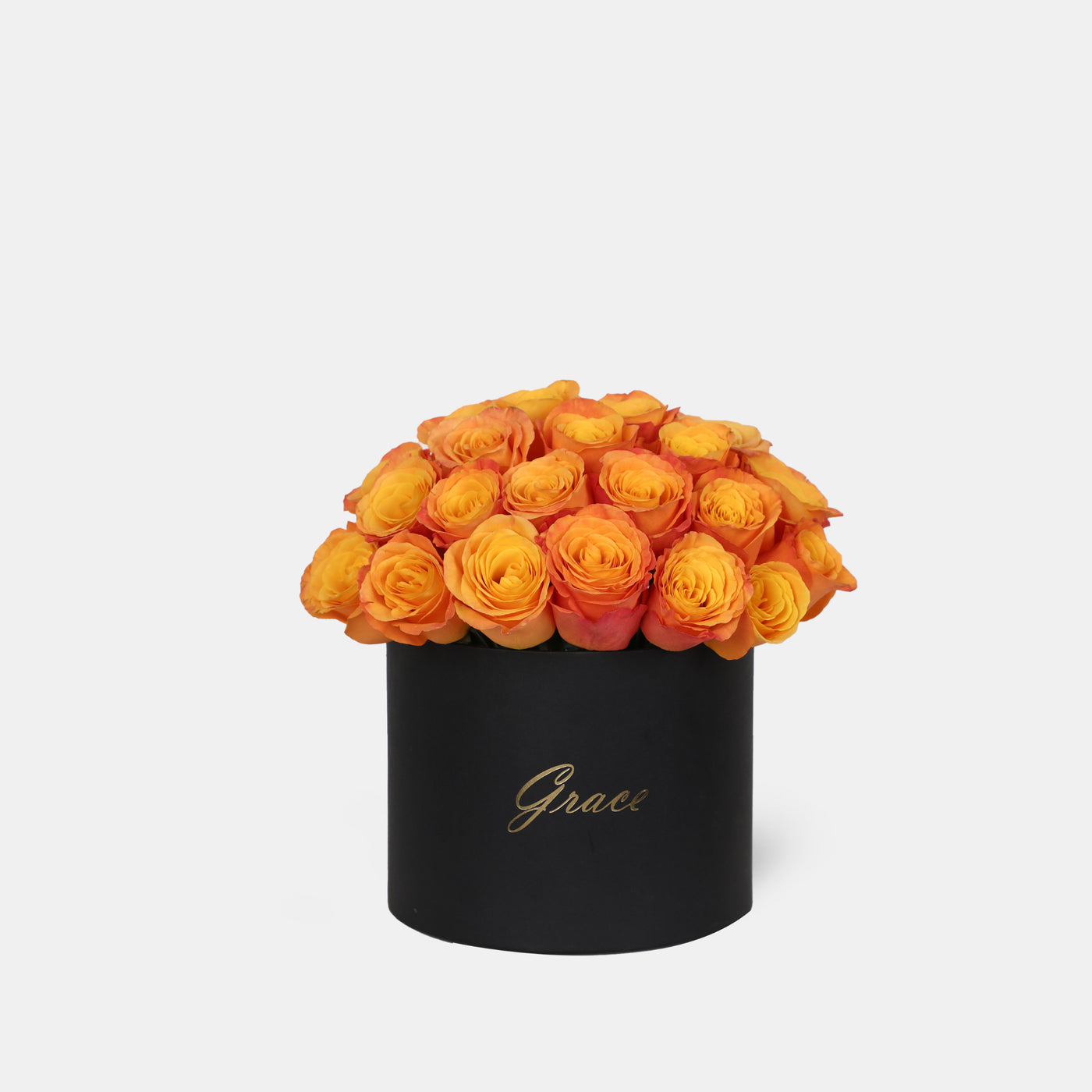 Orange Roses in Box