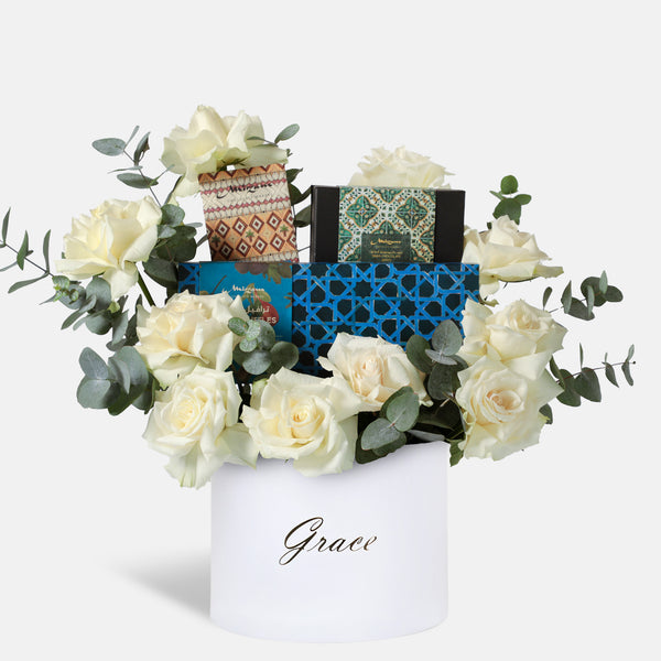 Mirzam Hamper (Bustan Truffle, Choco Bar & Choco Dates)