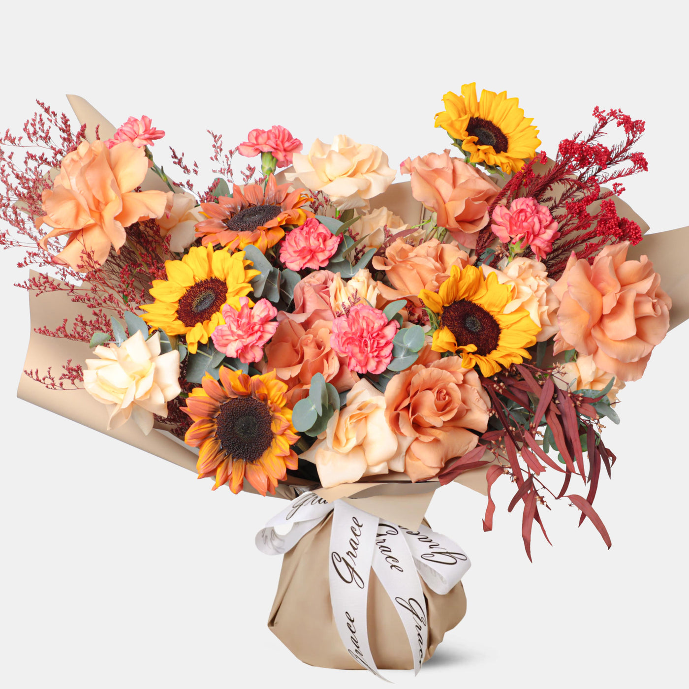 Autumn Radiance Bouquet - Grandiose