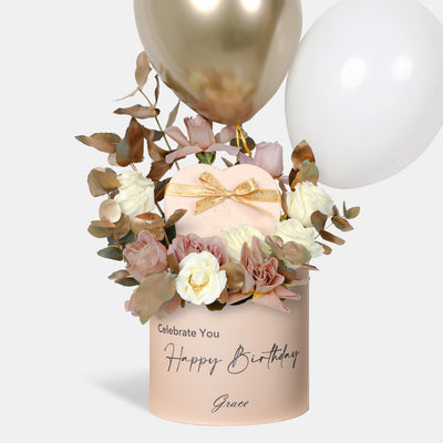 Joyful Birthday - Godiva (Chocolate - Small)