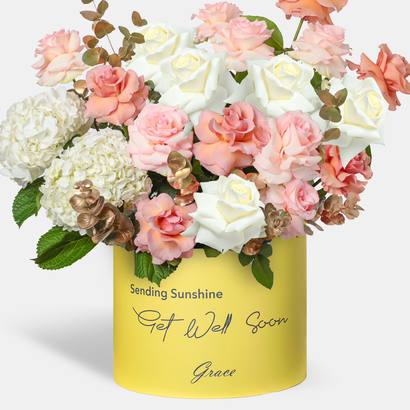 Get well soon Elegant Ivory in Box