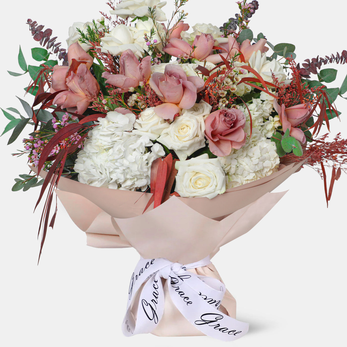 Latte Petal Elegance Bouquet - Monumental