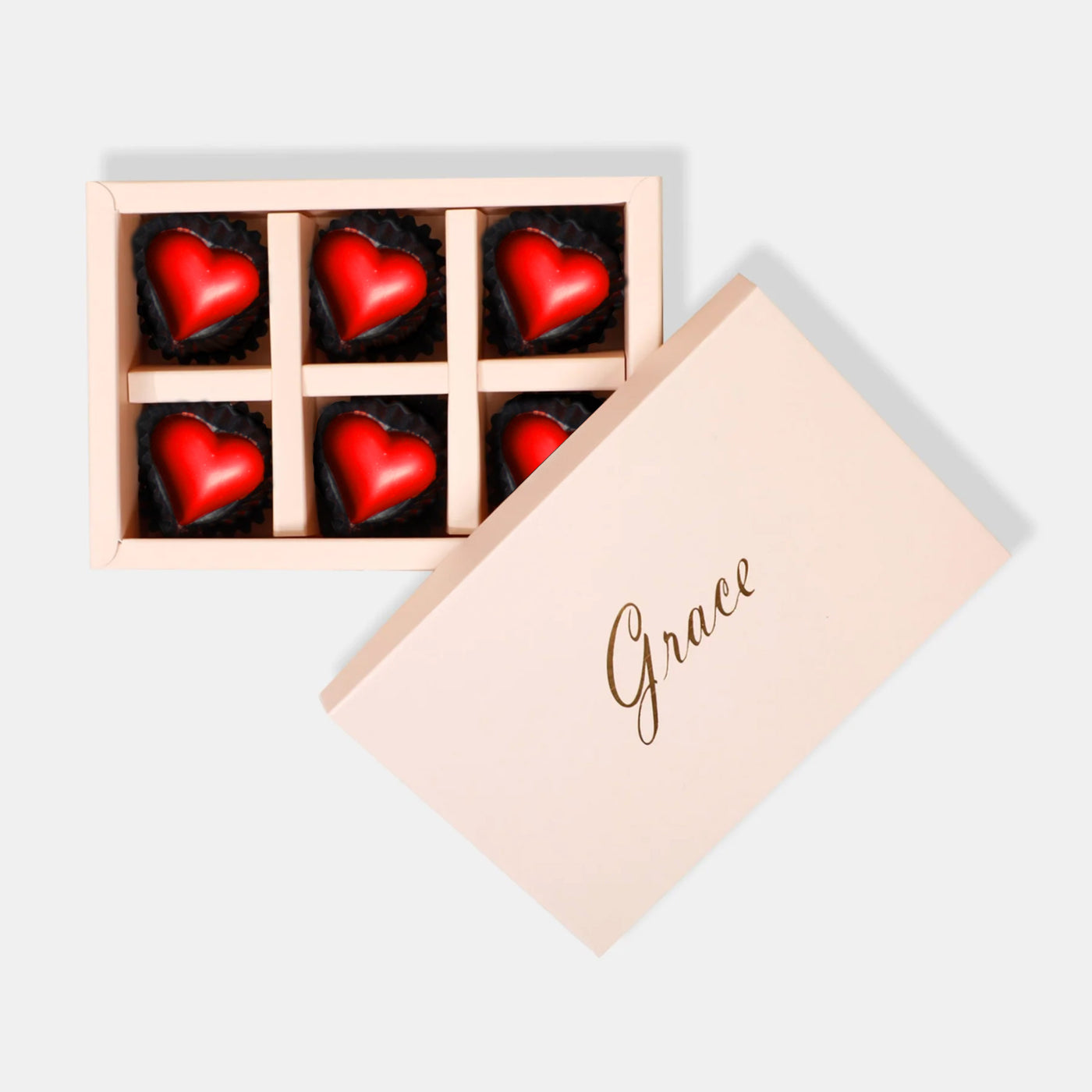 Grace Heart shape Chocolate 6Pcs