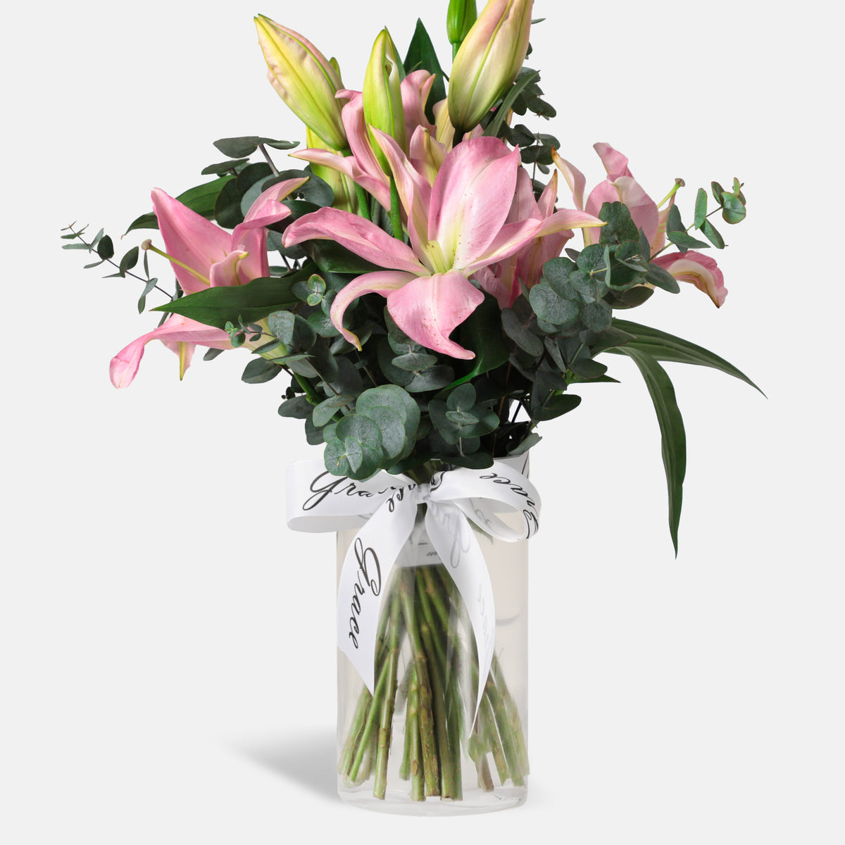 Pink Lily in Vase