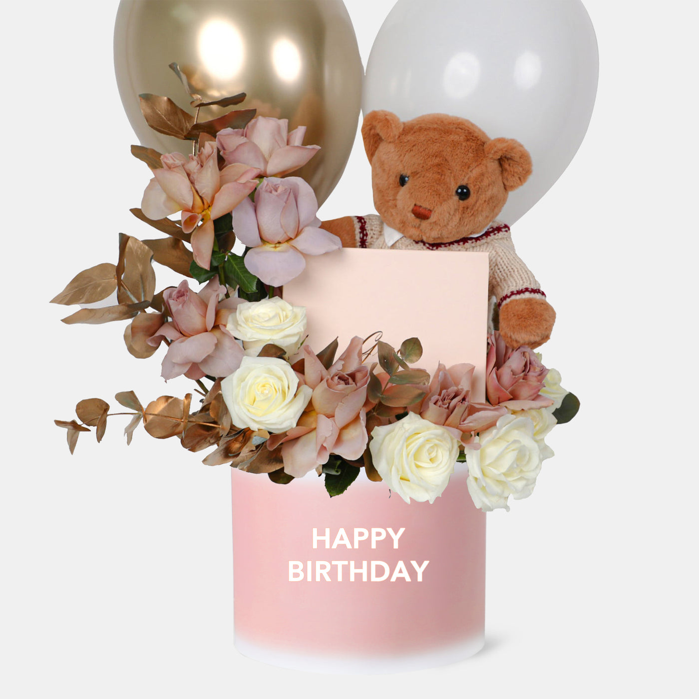 Joyful Birthday (Teddy bear & Grace Truffles)