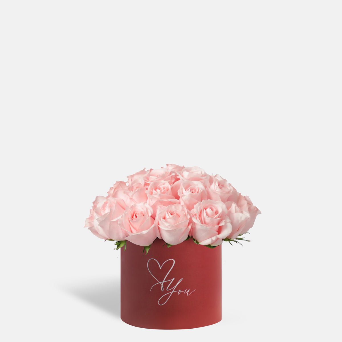 Pink Roses in Box