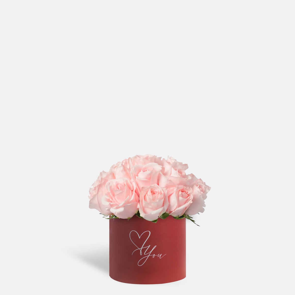 Pink Roses in Box