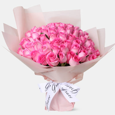 Pink Roses Bouquet