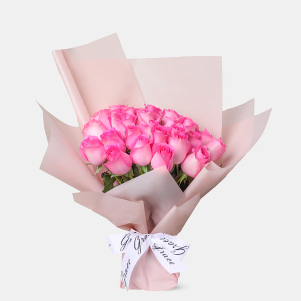 Pink Roses Bouquet