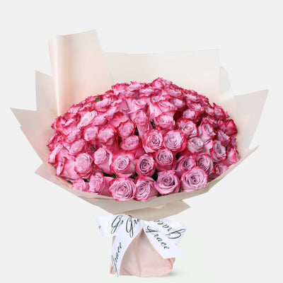 Purple Roses Bouquet