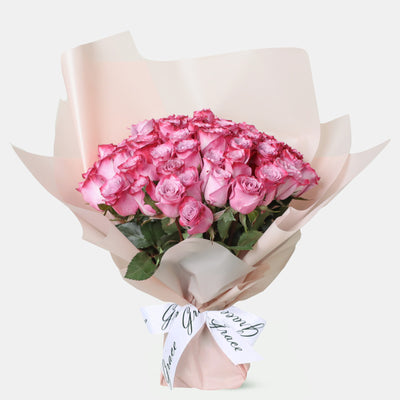 Purple Roses Bouquet