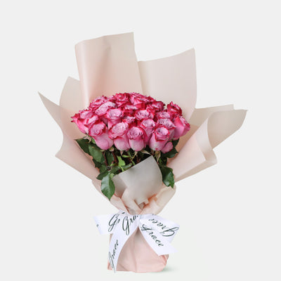Purple Roses Bouquet