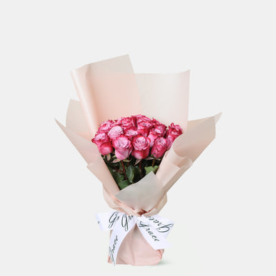 Purple Roses Bouquet