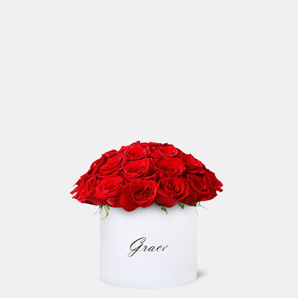 Red Roses in Box