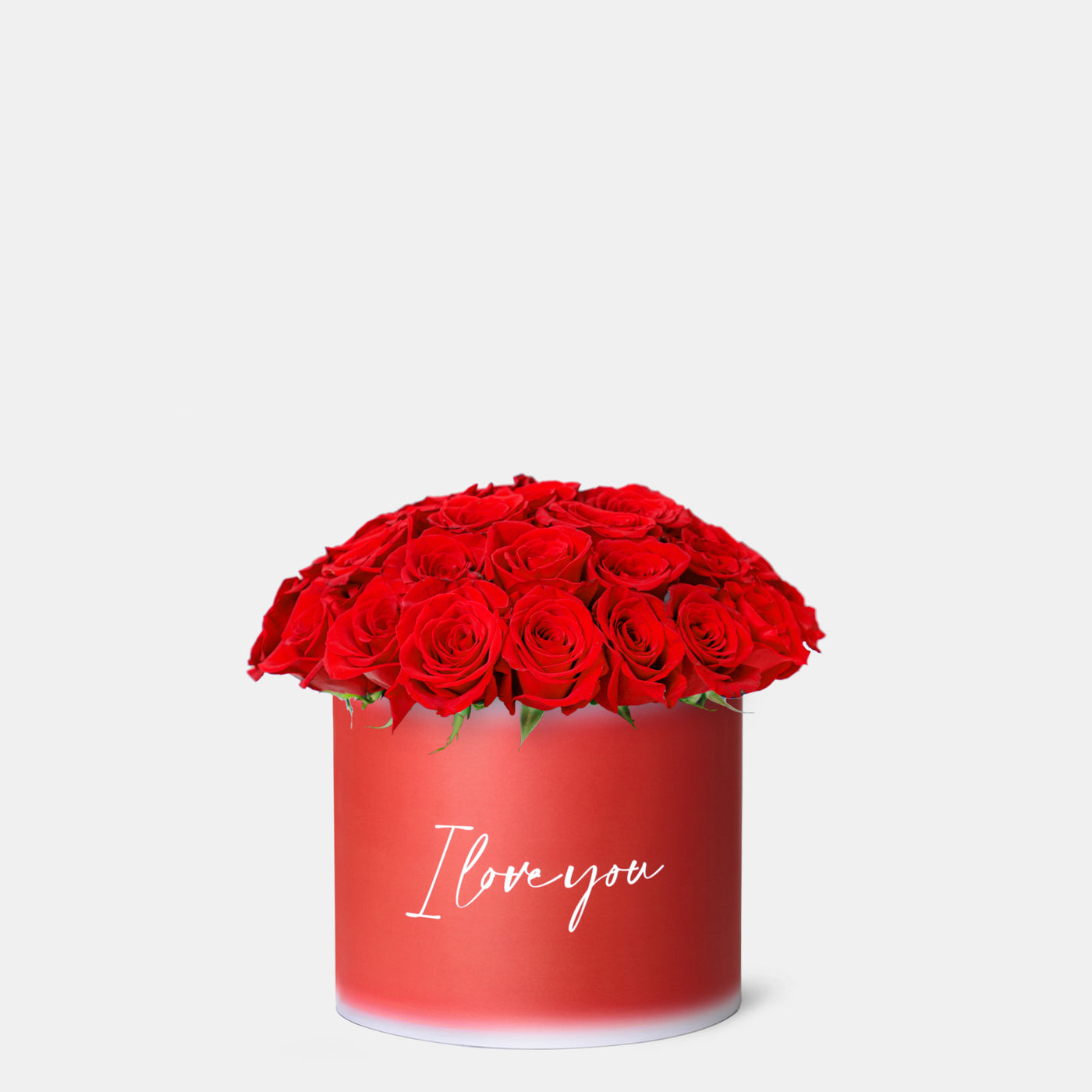 I Love you Red Roses in Box