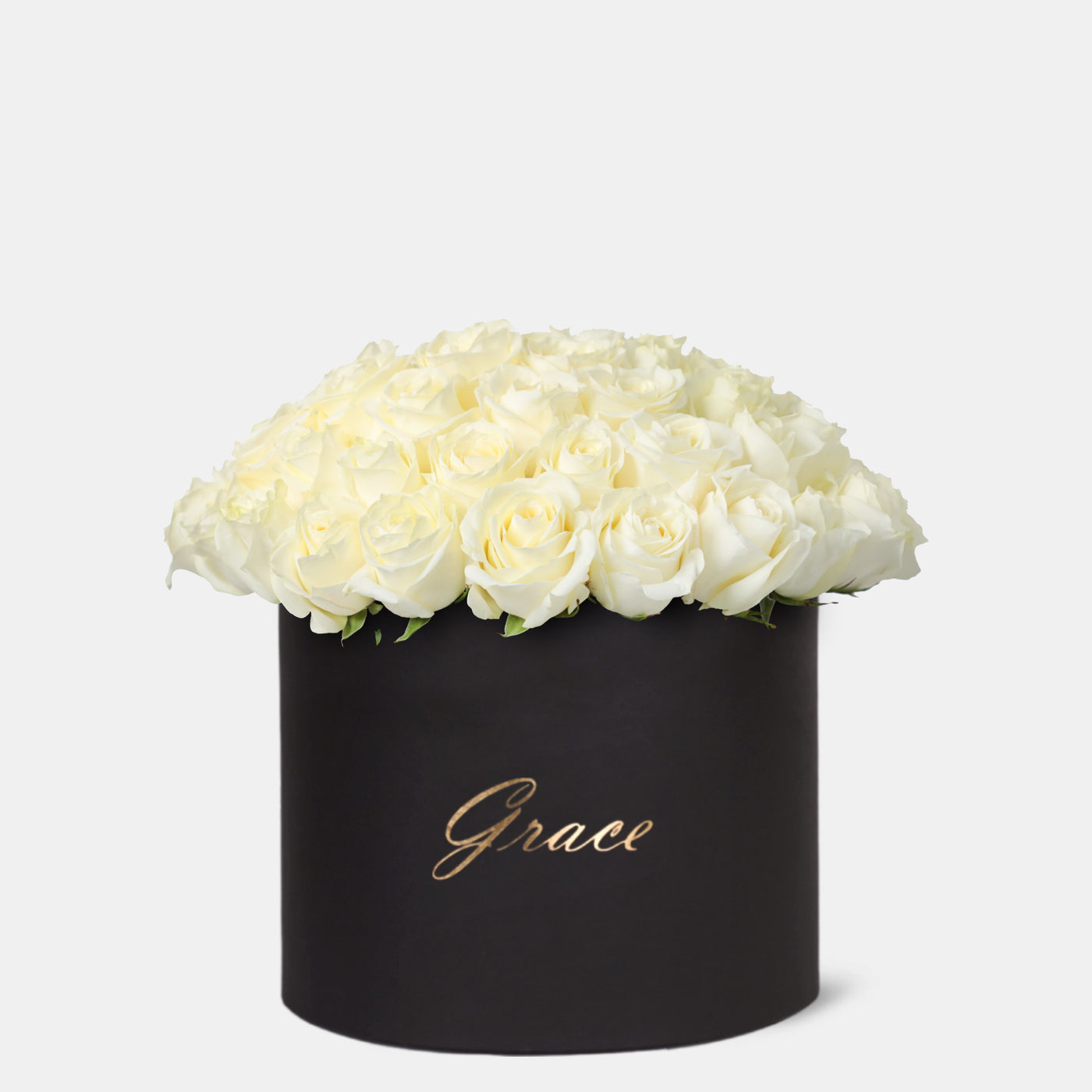 White Roses in Box