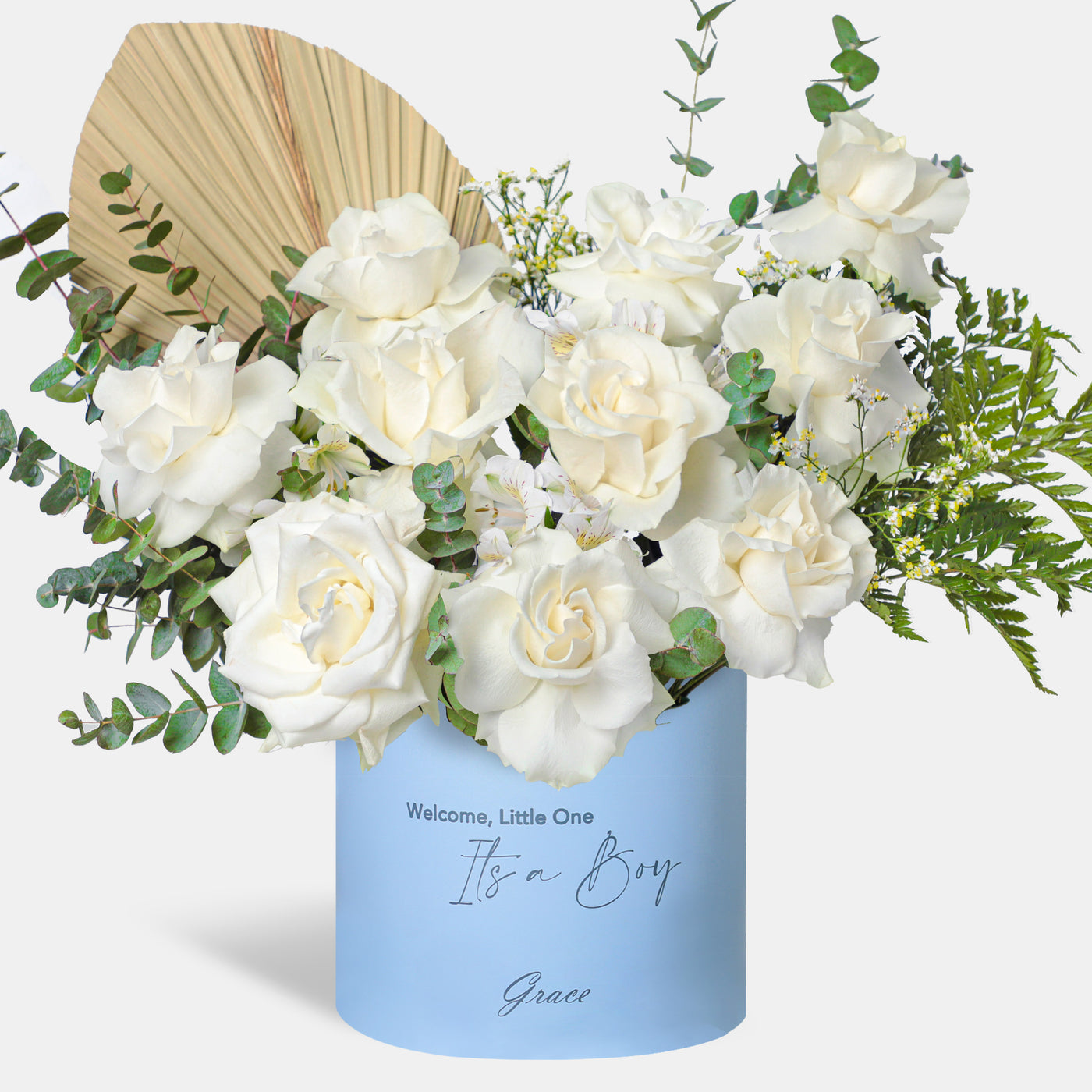 Baby Boy White Reverence in Box