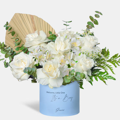 Baby Boy White Reverence in Box