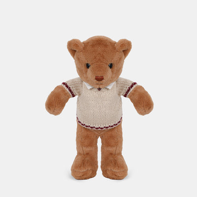 Get Well Soon with Teddy Bear and Coffee Bean