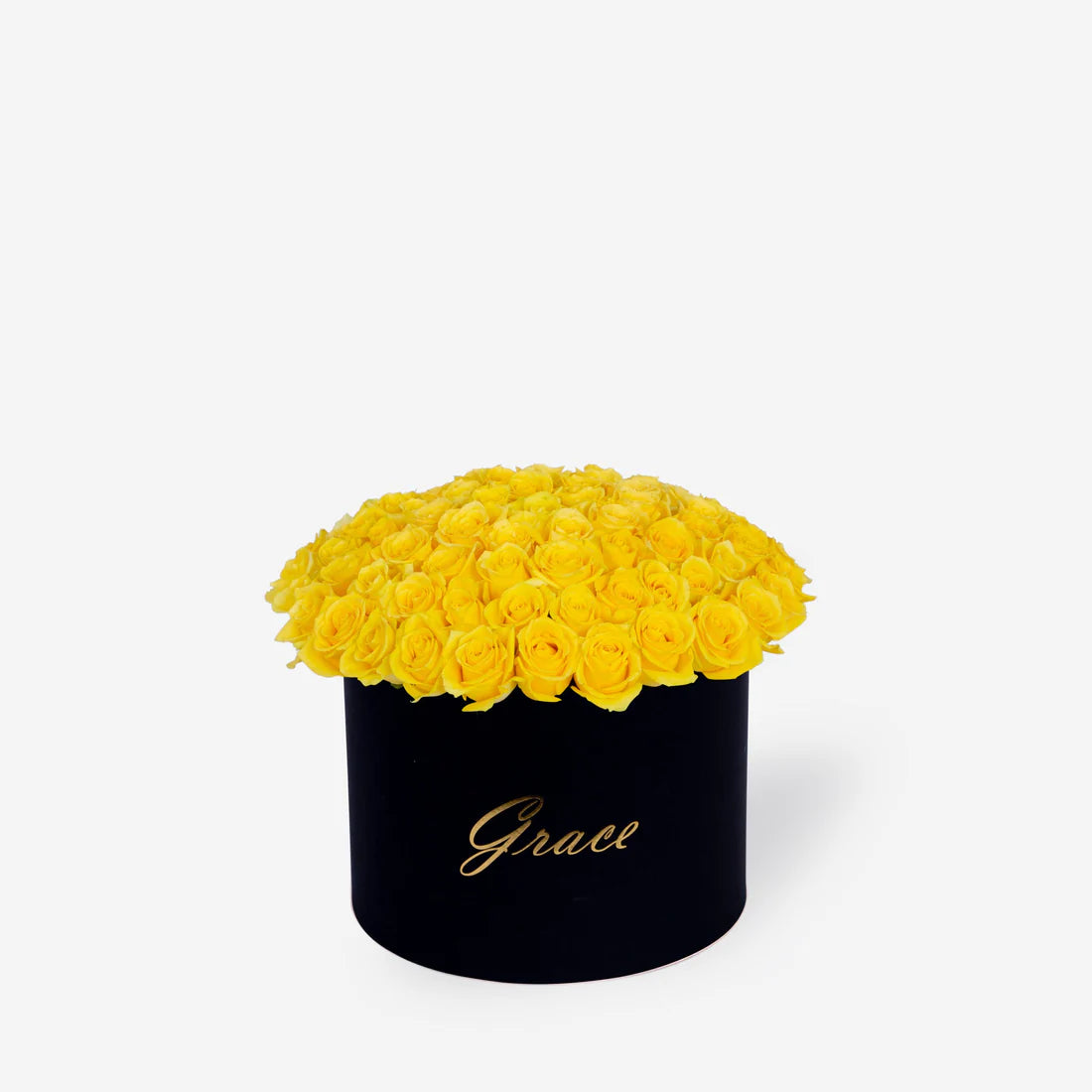 Yellow Roses in Box