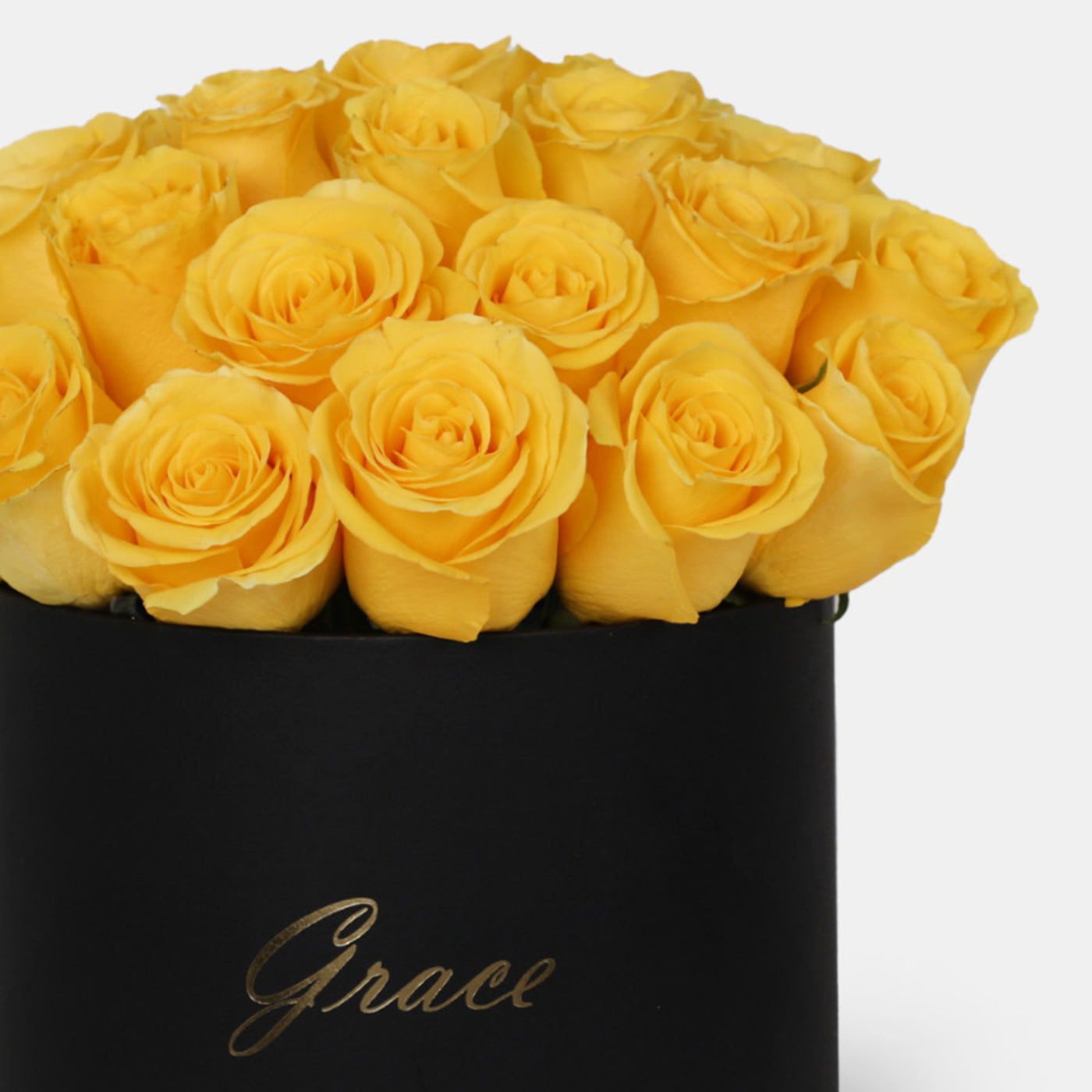 Yellow Roses in Box