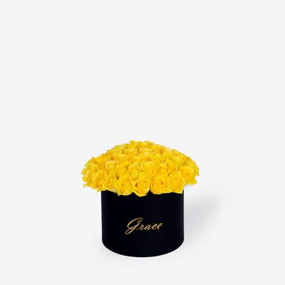 Yellow Roses in Box