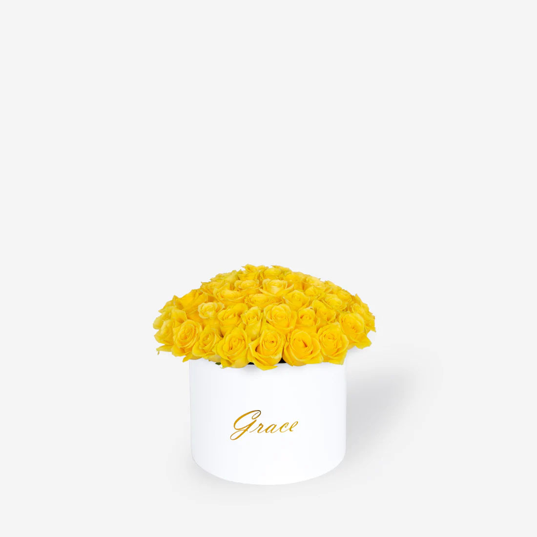 Yellow Roses in Box