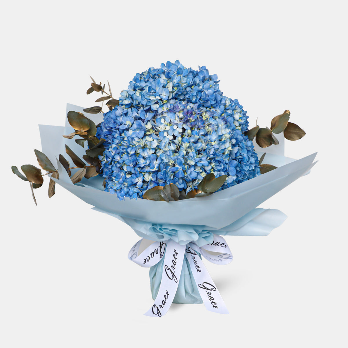 Blue Hydrangea Bouquet