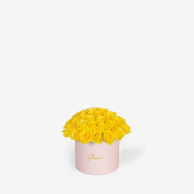Yellow Roses in Box