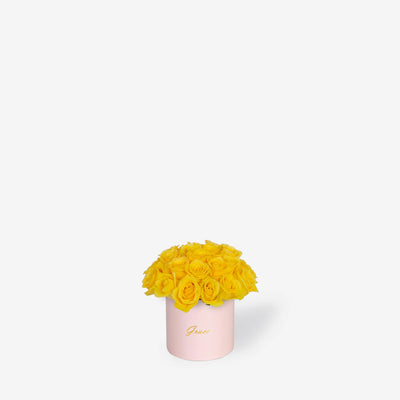 Yellow Roses in Box