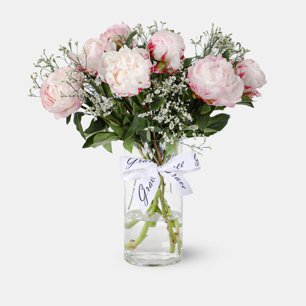 Pink Peony in Vase