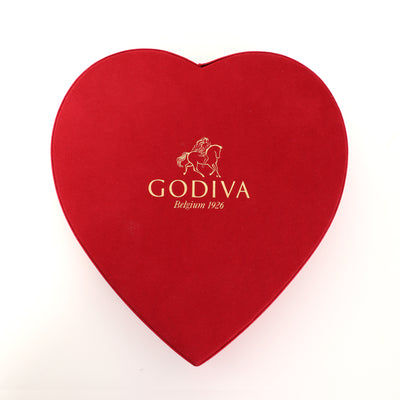 Godiva Coeur Gift Box Red 7Pcs