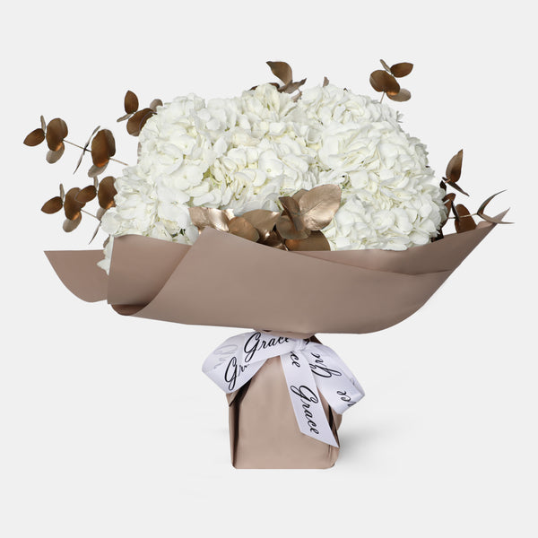 White Hydrangea Bouquet