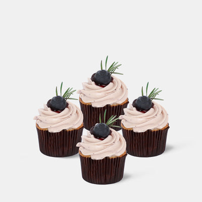 Blueberry Cup Cakes - 4Pcs