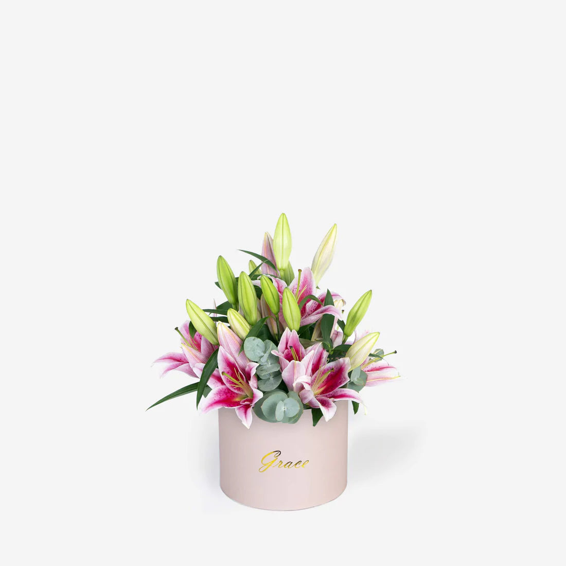 Pink Lily in Box