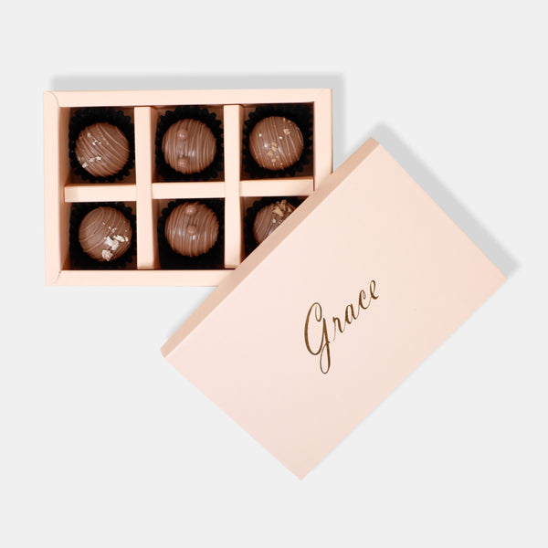 Heavenly Bites: Premium Chocolate Truffles (6pcs)